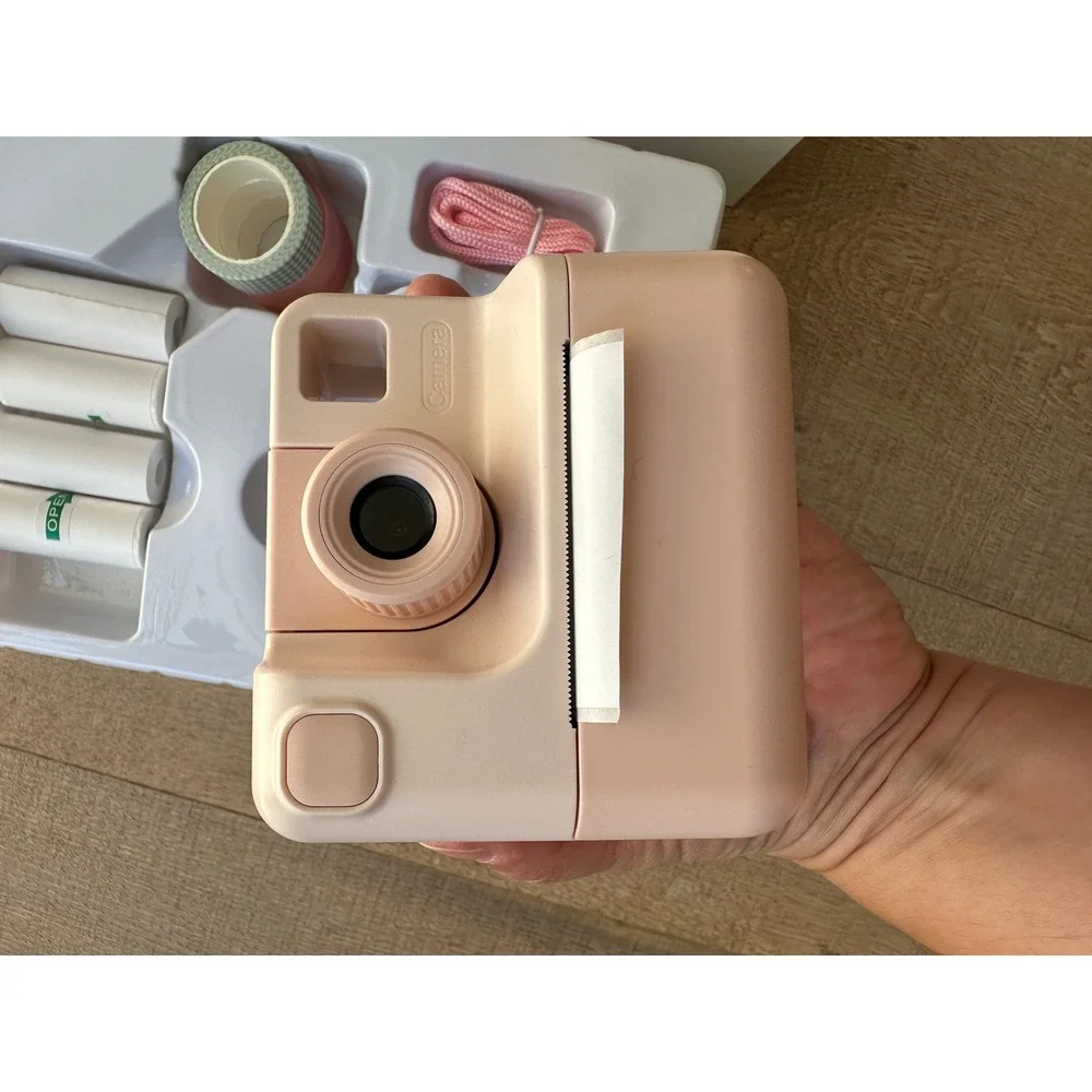 MVMT Camera x Scrapbooking Bundle All in‎ One Instant Print Digital Camera Pink